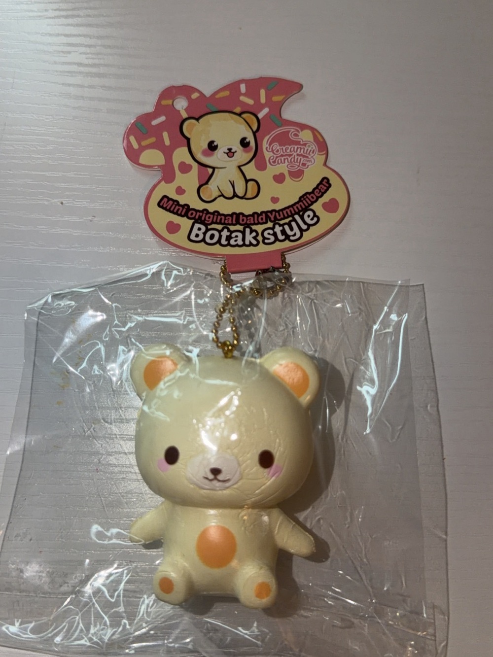 CreamiiCandy Mini Original Bald Yummiibear - Botak Style Squishy | Rare Licensed
